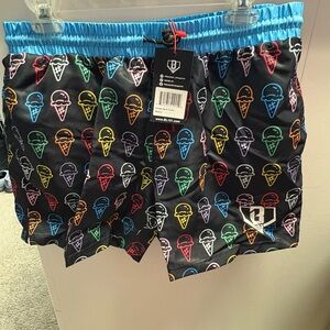 Baseball Lifestyle Men’s M Swim Trunks Ice Cream Cones